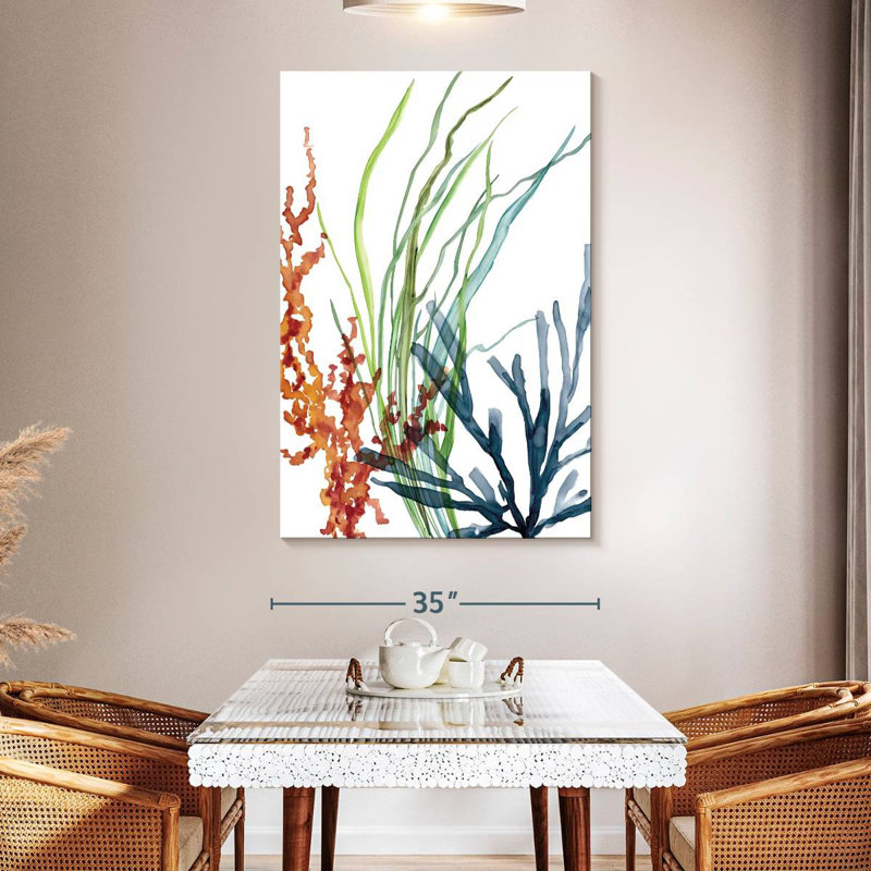 Brampt Ocean Garden I, 51" H x 34" W