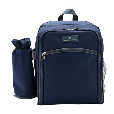 Polyester Picnic Backpack , Service for 2