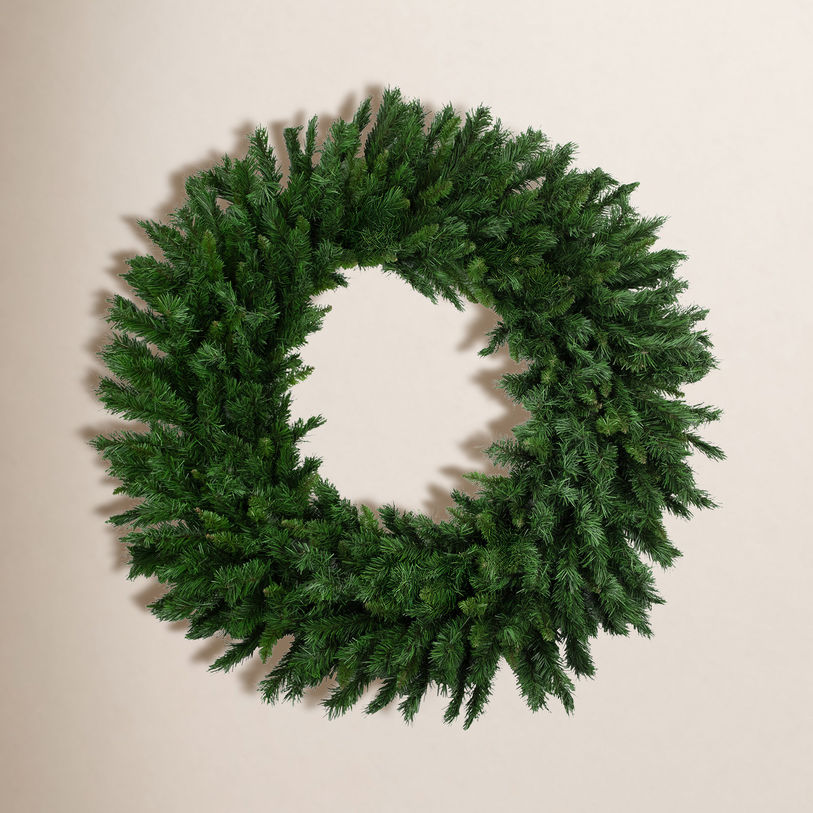 Wreath, 48" H x 48" W x 6" D