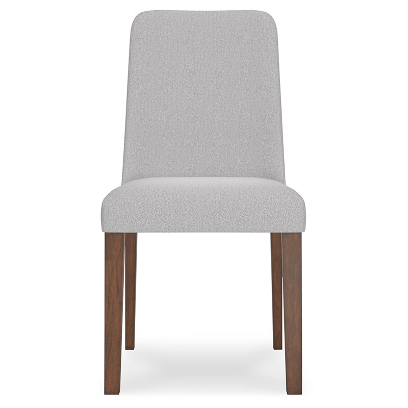 Rhanda Upholstered Side Chair, Gray