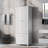 Botond Bathroom/Office Tall Cabinet with 2 Drawers-1651033525