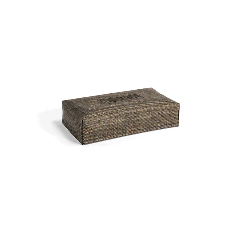 Couvre-boîte à mouchoirs Metroweave®, Filet cuivre