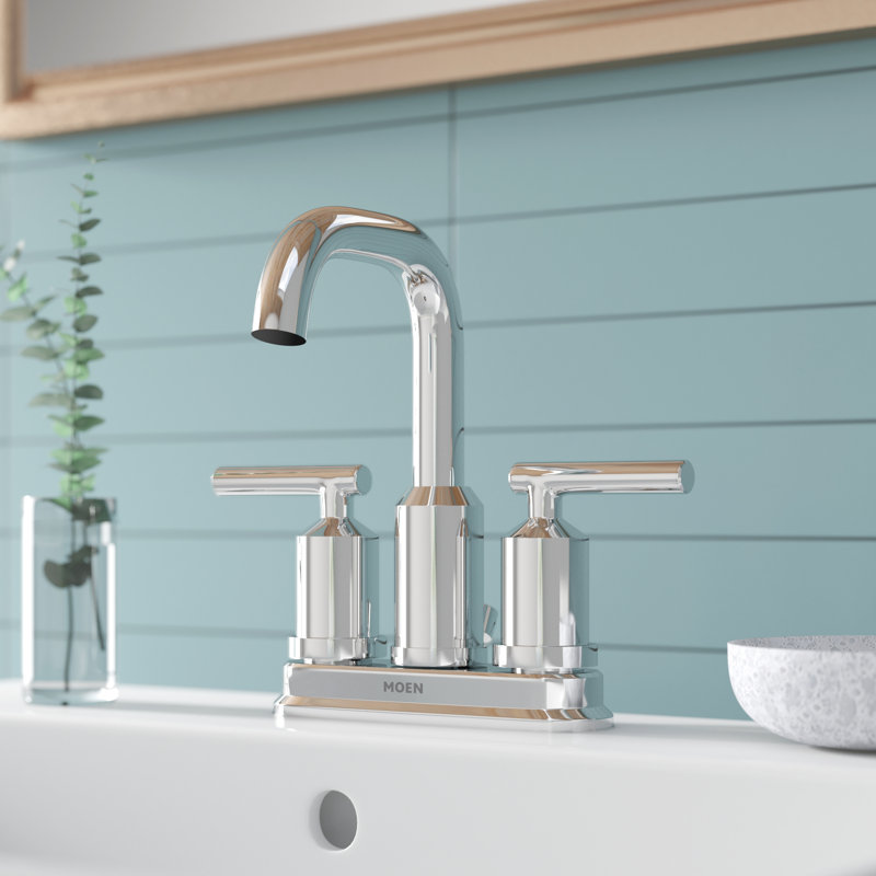 Robinet de salle de bain Gibson, Chrome