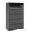 Harietta 42'' Wide 5 -Drawer Steel File Cabinet-1882297497