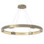 Aura 12 - Light Unique Wagon Wheel LED Chandelier-71638749
