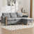 Gray Chenille