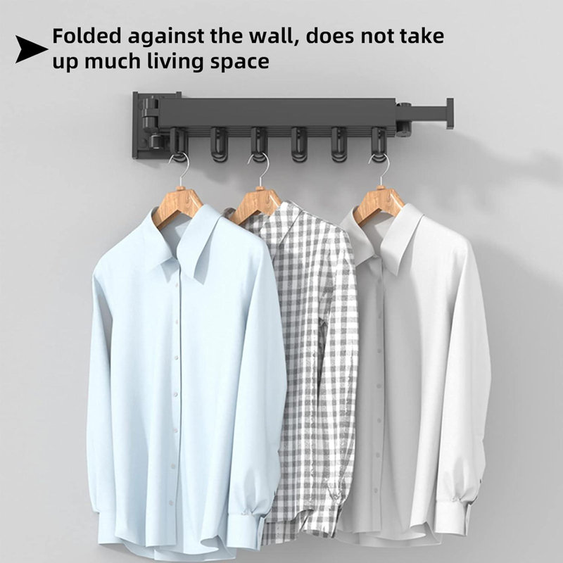 Plastic Wall-Mounted Drying Rack