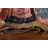 One-of-a-Kind 6'9'' x 9'11'' New Age Rectangle Wool Area Rug in Beige and Blue