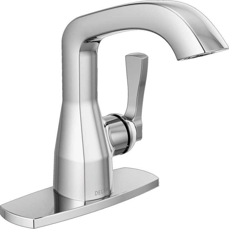 Single Handle Bathroom Faucet, Lumicoat  Chrome