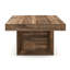 Table basse en bois massif Alzuphar