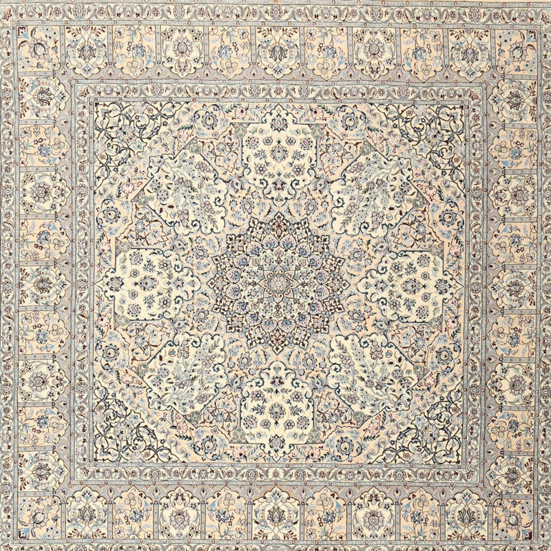 Nojus Oriental Indoor Rug, Square 7'
