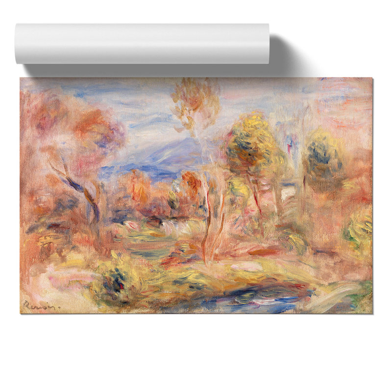 Glade by Pierre-Auguste Renoir - Unframed Painting, 21cm H x 30cm W x 0.1cm D
