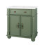 Lavabo de salle de bain 27,8 "Mid-Century avec base romaine-767068014