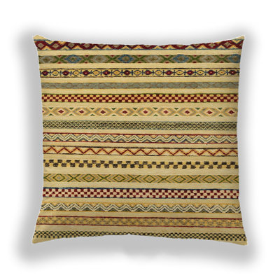 Abstract Reversible Throw Pillow