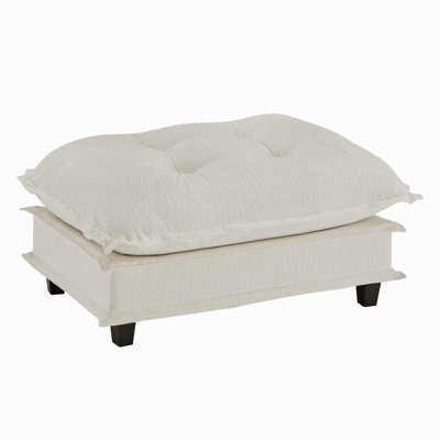 73 Ottoman Chenille- Beige