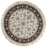 Handmade Silk and Wool Area Rug