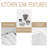 30'' L x 20'' W Ceramic Farmhouse Workstation Kitchen Sink with Sink Grid, Cutting Board, Colander, Strainer and Roll-up Rack