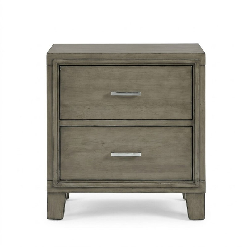 2 tiroirs gris Paynewood Table de chevet