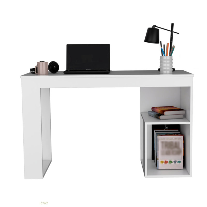 Bureau Adona, bureau, blanc