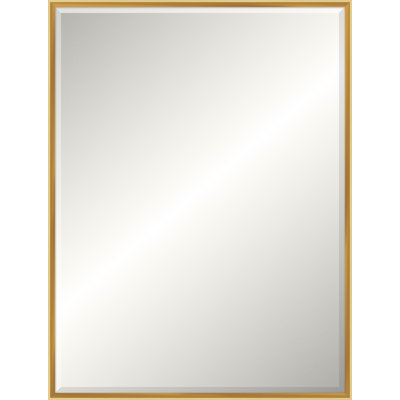 Bright Gold Ridgeline Mirror