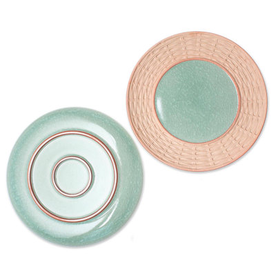 Renfro Handmade Ceramic Dinner Plate