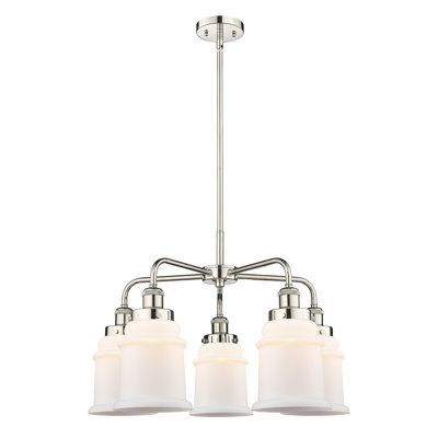 Lustre en forme de cloche à 5 lumières Alvi