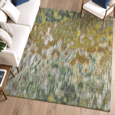 Premium Machine Washable Mayfield AMF2129 abstract Rug