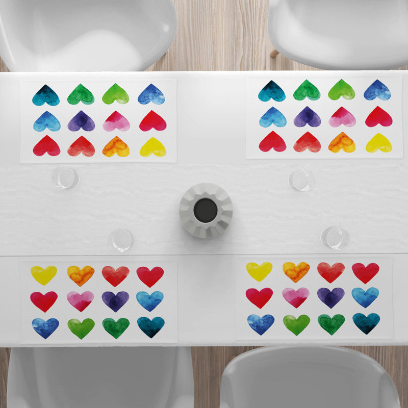 Polyester Abstract Rectangle Placemat