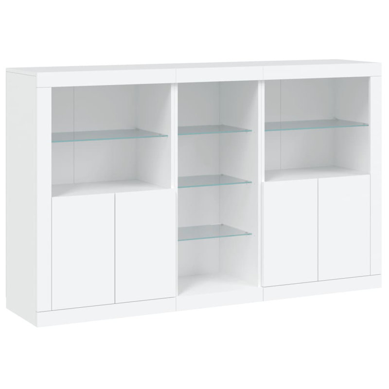 Azizbek 162cm Sideboard, White