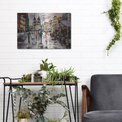 'Prague' Metal Wall Art