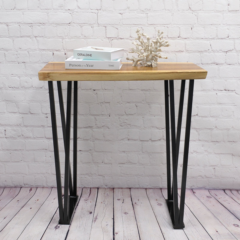Oretha Solid Wood Top End Table