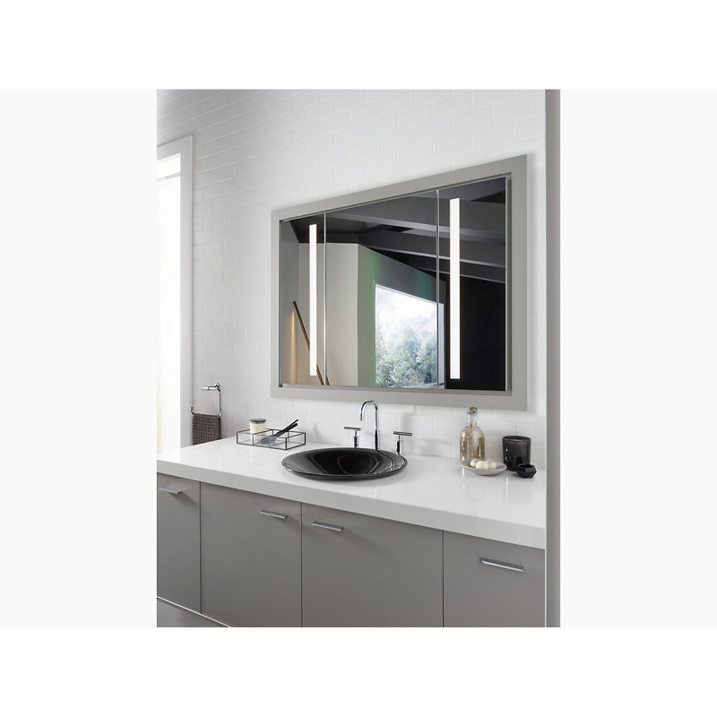 KOHLER Sartorial Herringbone Carillon ARTIST EDITIONS Round Wading Pool Bathroom Sink, Black Black™