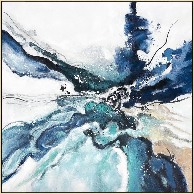 Art mural sur toile Tide Burst