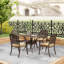 Square 5 - Piece 4 - Person 90Cm L Outdoor Table Set
