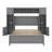 Bed With All-In-One Cabinet And Shelf-2082493013