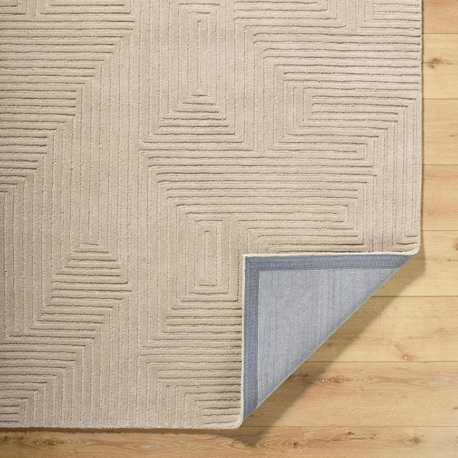 Polk Hand-Tufted Geometric Rug, Rectangle 2' x 3'