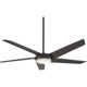60" Raptor 5 - Blade LED Standard Ceiling Fan with Remote Control and Light Kit Included