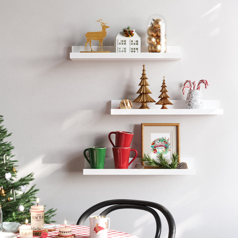 Gossamer 3 Piece Floating Shelf