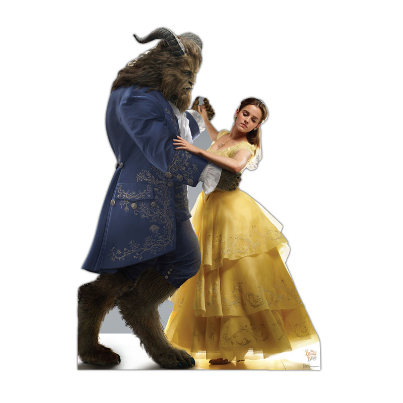 Beauty and The Beast 85'' Cardboard Party Standup