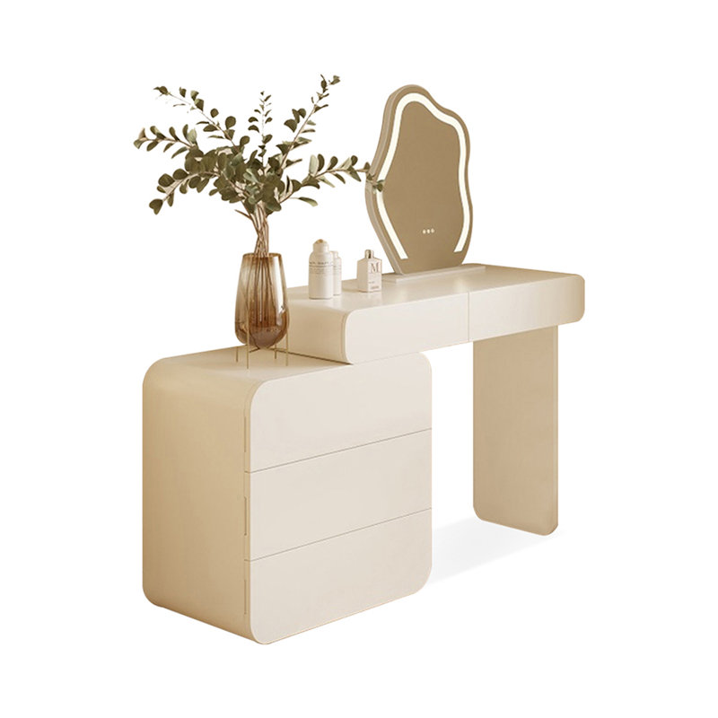 Makeup Vanity with Light mirror,5 drawers
