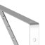 Borough Wharf Shelf Brackets 4 Pcs 15X2.5X11.5 Cm Silver Stainless Steel-1214008724-1214008729
