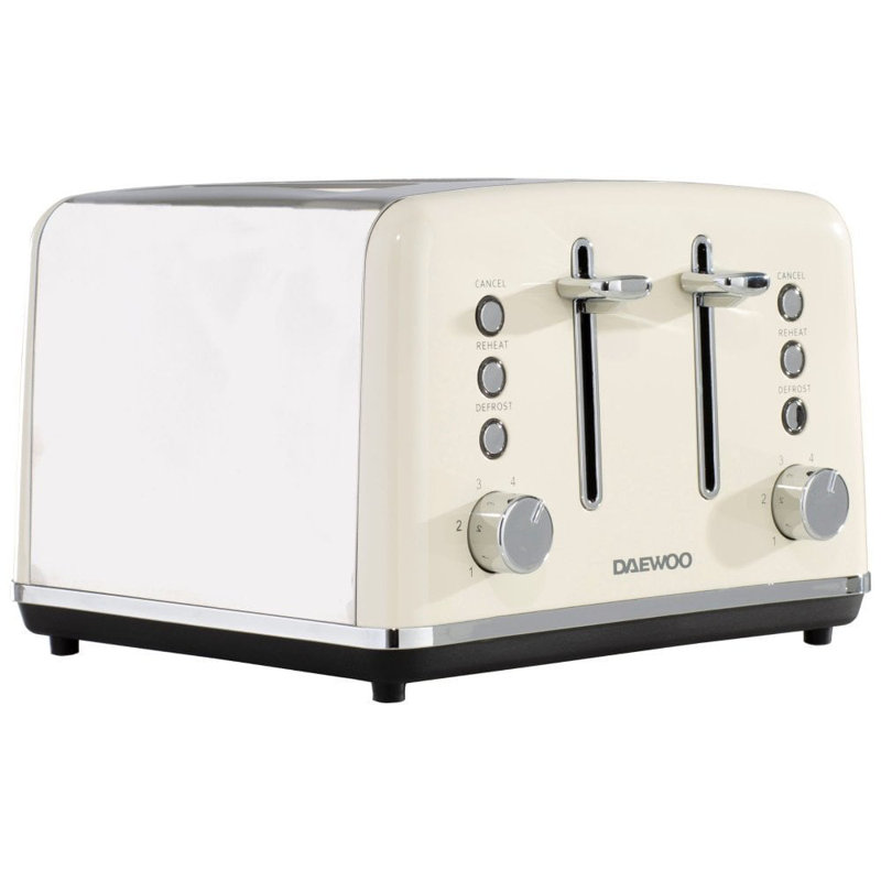 Daewoo KENSINGTON 1.5L Electric Tea Kettle, Cream