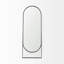 Alsen Solid Wood Rectangle Floor Mirror-156936346