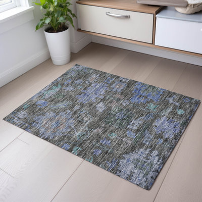 Premium Machine Washable Konopka AMF1108 Global Rug