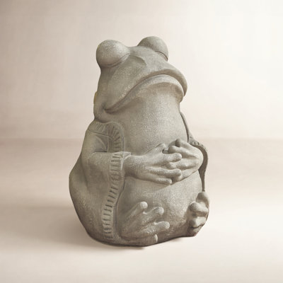 Waal Zen-Style Frog Garden Statue