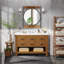 Adelone Metal Square Wall Mirror