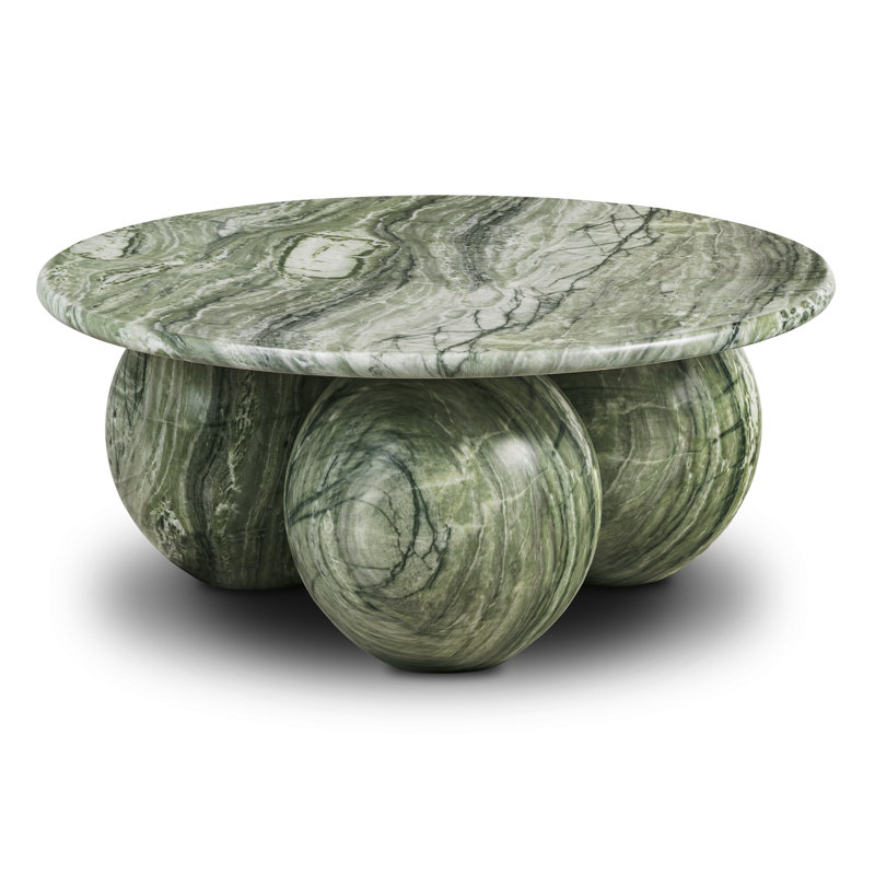Eisele Seaweed Green Coffee Table
