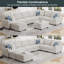 Canapé modulaire réversible à combinaison flexible-850758084