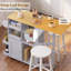 120 cm W Kitchen Cart with