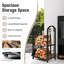 Bintou 43cm W Metal Log Rack